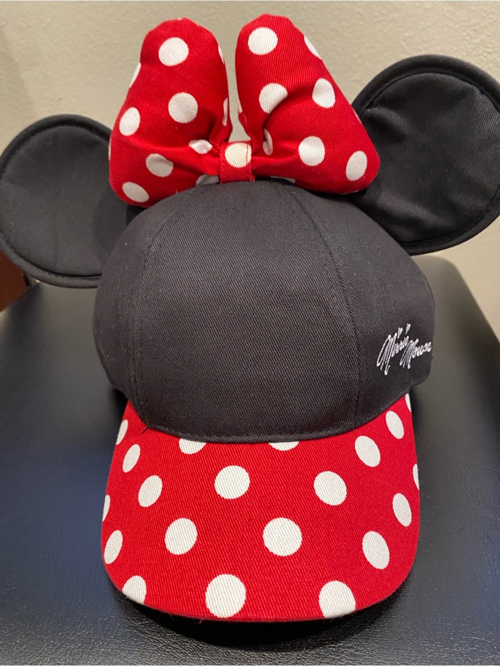 Little Girls Minnie Mouse Baseball Cap - Disneyworld
